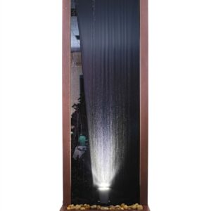 FONTANNA ŚCIANA WODNA 180 BRĄZOWA